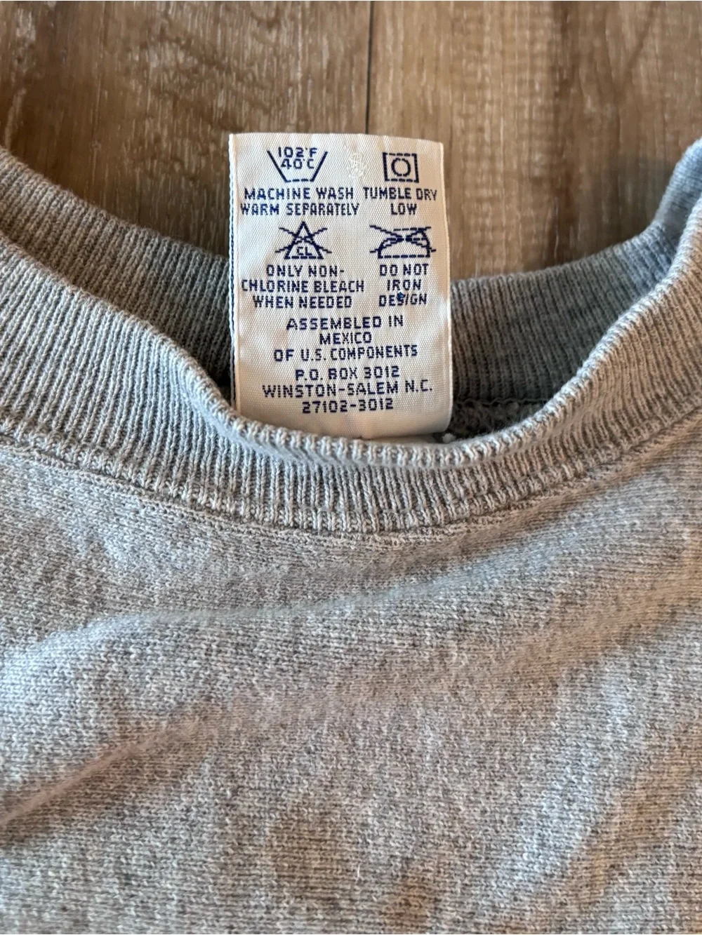 Vintage 90s Bethel College Champion Reverse Weave Crewneck Men’s L
